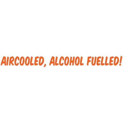 aircooled alcohol fuelled sticker