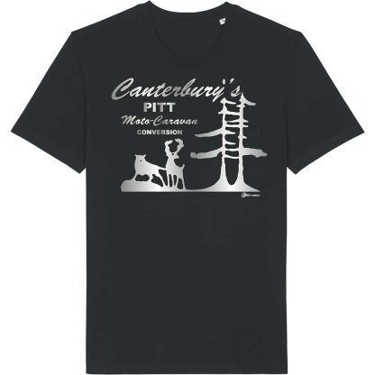 canterbury pitt black mens t shirt