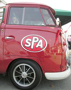 SPA sticker