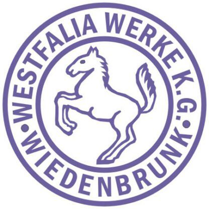 Westfalia round badge sticker