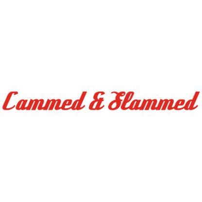 Cammed and slammed car sticker