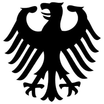 German eagle sticker