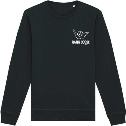 hang loose black sweatshirt