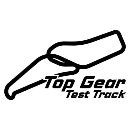 top gear test track sticker