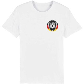 wolfsburg badge white t shirt