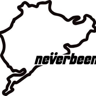 neverbeen circuit sticker