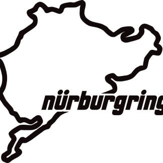 nurburgring circuit sticker